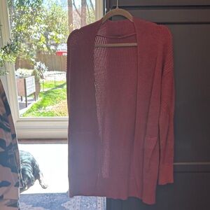 Lululemon dark red cardigan, medium in good condition